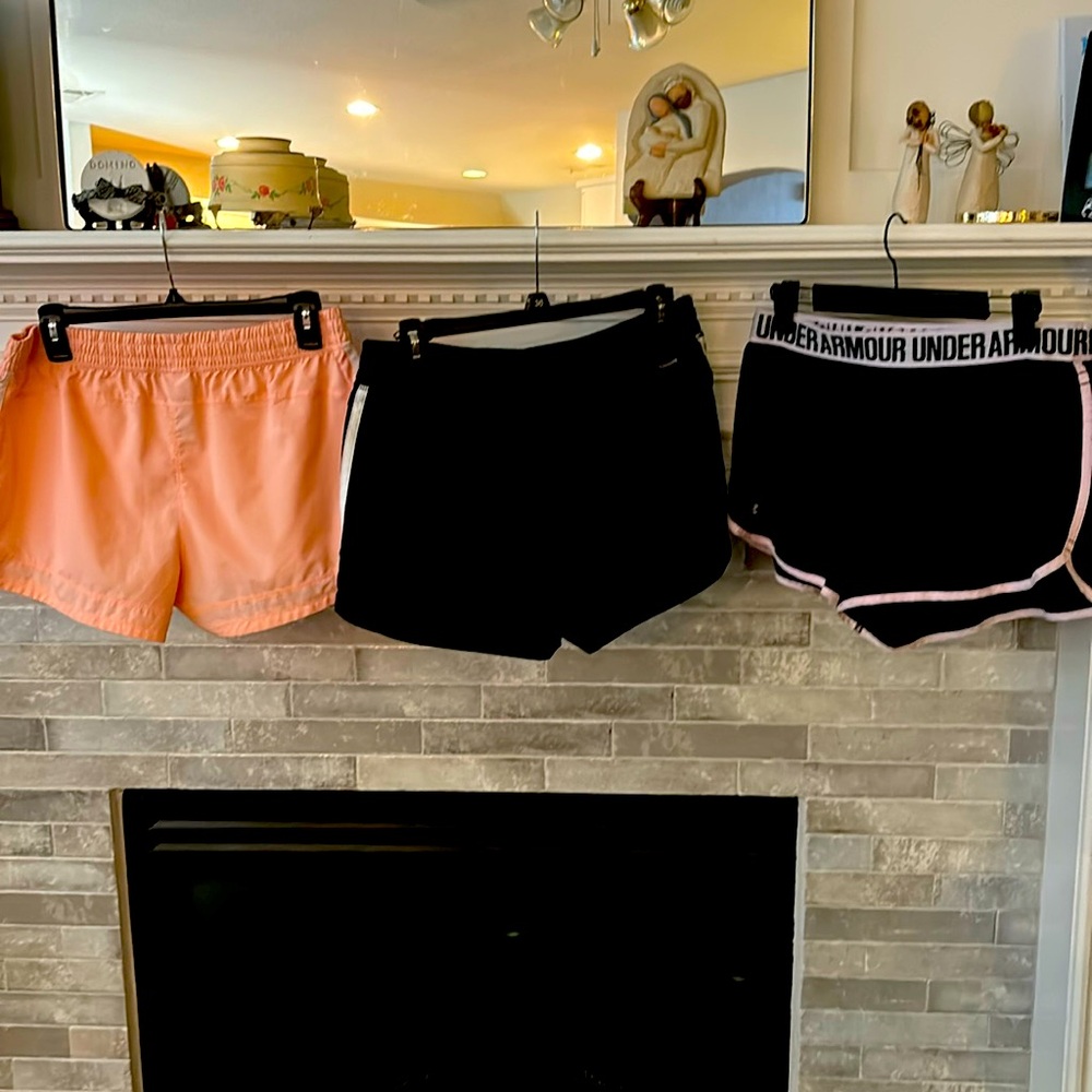 Lot of Adidas and Under Armour  shorts size medium/large. Excellent condition.